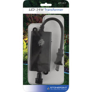 Stonepoint LED Lighting 24W Dusk to Dawn Outdoor Low Voltage Lighting Transformer