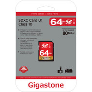 Gigastone Prime Series 64 GB SDHC Card
