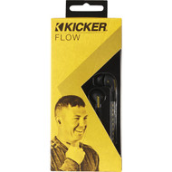 Kicker Flow Black Earbuds
