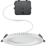 ETi Solid State Lighting Color Preference 5 In. New Construction/Remodel IC Rated White Edgelit Recessed Light Kit