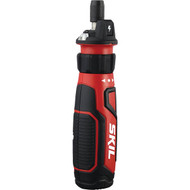 SKIL 4-Volt Lithium-Ion 1/4 In. Hex Cinch Load Rechargeable Cordless Screwdriver w/Circuit Sensor