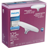 Philips 120W Equivalent Daylight Wide Surface Medium LED Floodlight Light Bulb