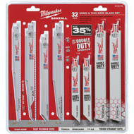 Milwaukee SAWZALL 32-Piece Demolition Reciprocating Saw Blade Set