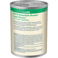 Blue Buffalo Homestyle Recipe Lamb & Garden Vegetables Adult Wet Dog Food  12.5 Oz.