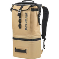 PELICAN Dayventure 6-Can Backpack Soft-Side Cooler  Coyote