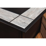 Outdoor Expressions Yorkton 5-Piece Firepit Chat Set