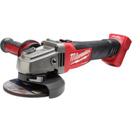 Milwaukee M18 FUEL 4-1/2 In. / 5 In. Grinder Slide Switch  Lock-On Grinder