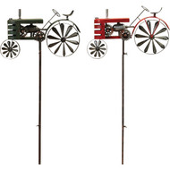 Gerson Spring GIL 63 In. H. Tractor Wind Spinner Lawn Ornament Stake