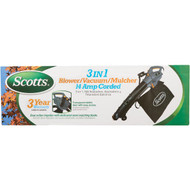Scotts 200 MPH 410 CFM 14 Amp Corded Electric Blower/Vacuum/Mulcher