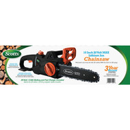 Scotts 12 In. 20 Volt Lithium Ion Cordless Chainsaw