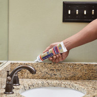 GE Siliconized Acrylic 5.5 Oz. White Advanced Polymer Acrylic Latex Kitchen & Bath Sealant