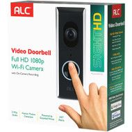 ALC Hardwired SightHD Black Video Doorbell