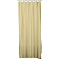 Zenith Zenna Home 70 In. x 72 In. Taupe Spa Waffle Weave Shower Curtain