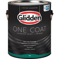 Glidden One Coat Interior Paint + Primer Flat Midtone Base 1 Gallon