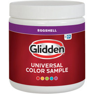 Glidden Interior Paint Sample; 1/2 Pint Eggshell Ultra Deep Base