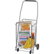 Helping Hand Pop 'N Shop 4-Wheel Silver Utility Cart