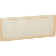 Walnut Hollow 7 In. x 18 In. Unfinished Wood Framed Sign