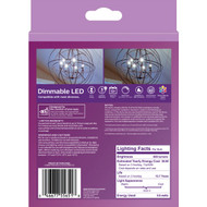 Philips 75W Equivalent Daylight BA11 Medium Dimmable LED Light Bulb (3-Pack)