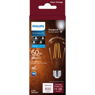 Philips Vintage Edison 60W Equivalent Daylight ST19 Medium LED Decorative Light Bulb
