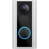 Ring Stain Nickel Wireless Peephole Doorbell Cam