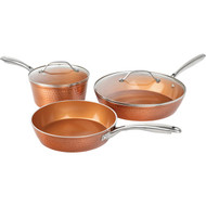 Gotham Steel Hammered Cookware Set (5 Piece)