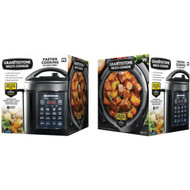 GraniteStone 6 Qt. 12-In-1 Black Multi- Cooker