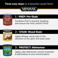 Minwax Helmsman Quart Semi-Gloss Water-Based Spar Interior/Exterior Varnish