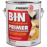 Zinsser B-I-N Shellac-Based Ultimate Stain Blocker Interior & Spot Exterior Primer  White  1 Gal.