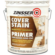 Zinsser Cover-Stain VOC High Hide Oil-Base Interior/Exterior Stain Blocker Primer  White  5 Gal.