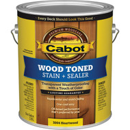Cabot Alkyd/Oil Base Wood Toned Deck & Siding Stain  3004 Heartwood  1 Gal.