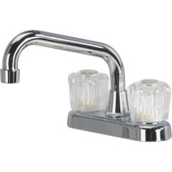 Home Impressions 4 In. Center 2-Handle Non-Metallic Laundry Faucet  Chrome