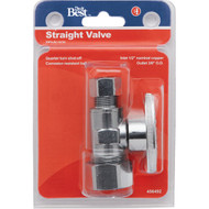 Do it 5/8 In. OD x 3/8 In. OD Quarter Turn Straight Valve