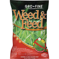 Gro-Fine Weed & Feed 39 Lb. 15 000 Sq. Ft. 30-0-3 Lawn Fertilizer with Weed Killer