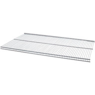 Organized Living FreedomRail 3 Ft. W. x 12 in. D Profile Ventilated Closet Shelf  Nickel