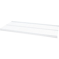 Organized Living FreedomRail 3 Ft. W. x 12 in. D Profile Ventilated Closet Shelf  White