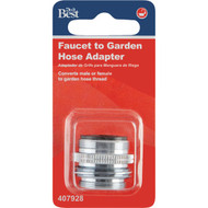 Do it 15/16" Outside or 55/64" Inside to 3/4" Dual Thread Faucet Adapter  Low Lead