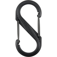 Nite Ize S-Biner Size 4 25 Lb. Capacity Black S-Clip Key Ring
