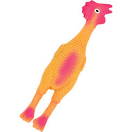 Westminster Pet Ruffin' It Squeaky 9 In. Latex Chicken Dog Toy