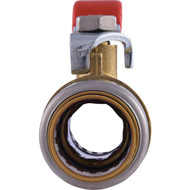 SharkBite 3/4 In. Brass Push-Fit Ball Valve