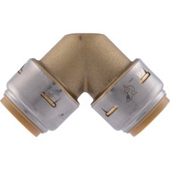 SharkBite 3/4 In. x 3/4 In. 90 Deg. Push-to-Connect Brass Elbow (1/4 Bend)