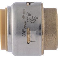 SharkBite 3/4 In. Push-to-Connect Brass End Push Cap