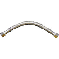 B&K 3/4 In. FPT x 3/4 In. FPT x 24 In. L Stainless Steel Water Heater Connector