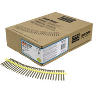 Quik Drive Deck-Drive #10 x 2-1/2 In. T-25 6-Lobe DSV Collated Deck Screw  Quik Guard Finish (1000 Ct.)