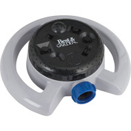 Best Garden Poly Varied Coverage Stationary Turret Sprinkler  Blue & Gray