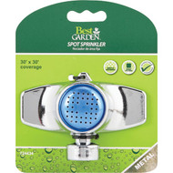 Best Garden Metal 30 Ft. Dia. Spot Stationary Sprinkler  Metallic & Blue