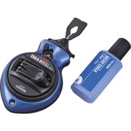 Tajima Chalk-Rite II 100 Ft. Ultra-Thin Chalk Line Reel and Chalk  Blue