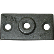 Jones Stephens 3/8 In. Zinc-Plated Ceiling Flange