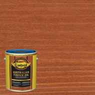 Cabot Australian Timber Oil Water Reducible Translucent Exterior Oil Finish  19459 Mahogany Flame  1 Gal.