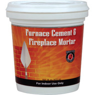 Meeco's Red Devil 1_2 Pt. Gray Furnace Cement & Fireplace Mortar