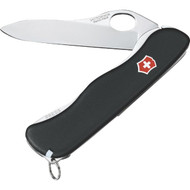 Victorinox One-Hand Sentinel 5-Function 4-3_8 In. Black Swiss Army Knife